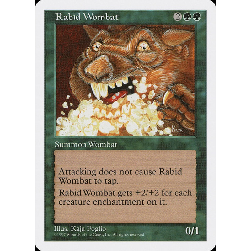 5ED: Rabid Wombat