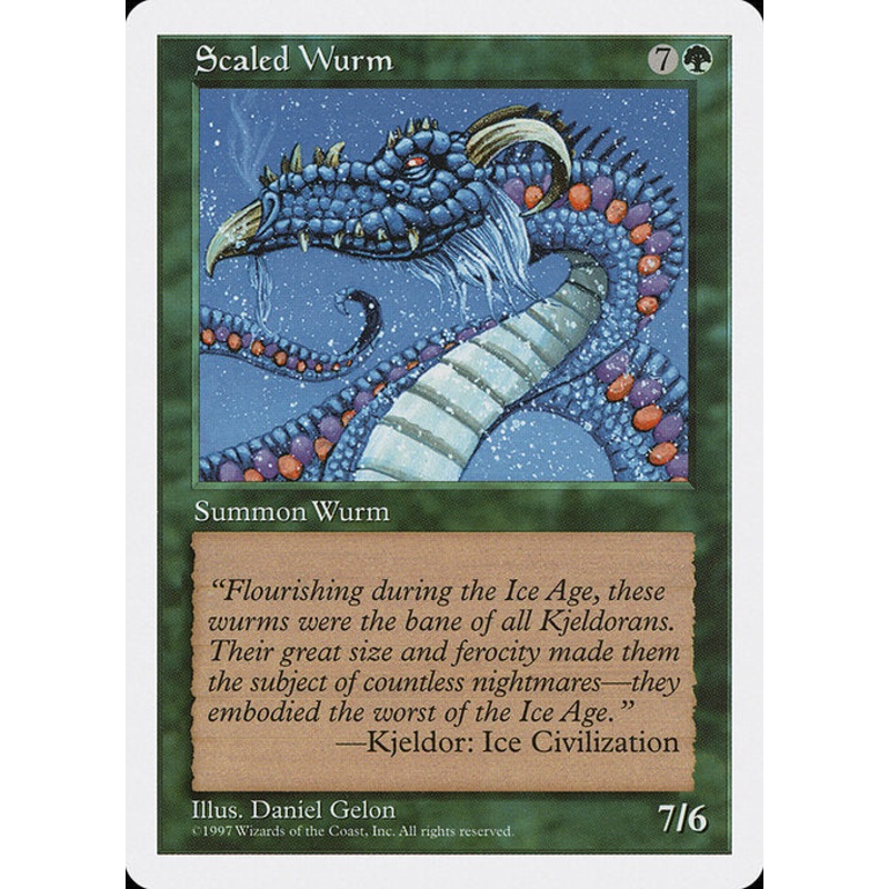 5ED: Scaled Wurm