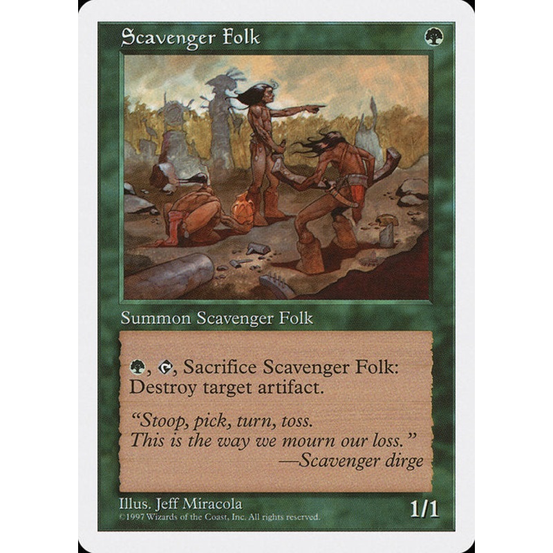 5ED: Scavenger Folk