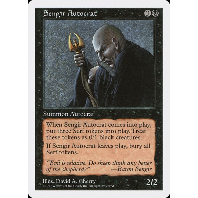 5ED: Sengir Autocrat