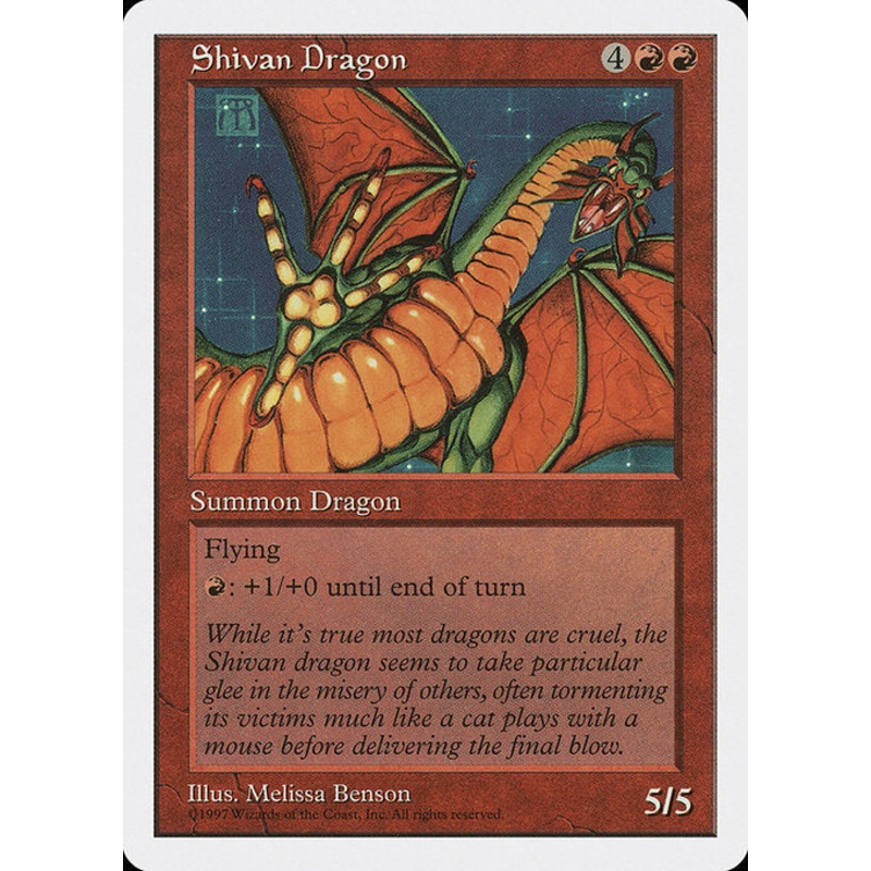 5ED: Shivan Dragon
