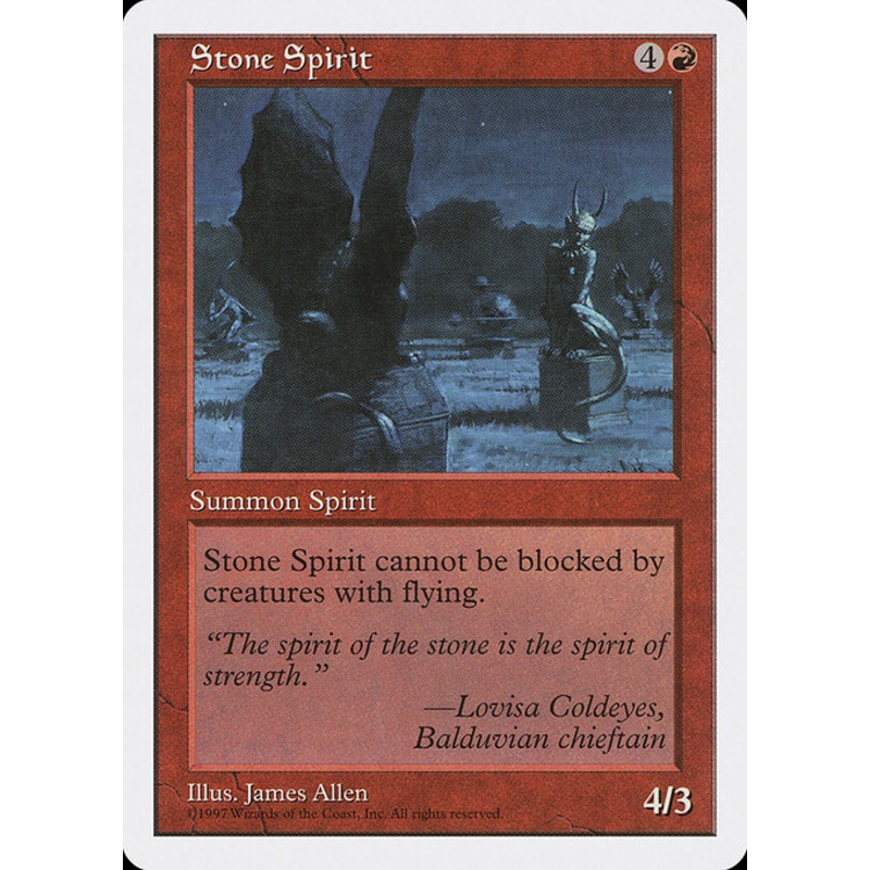 5ED: Stone Spirit