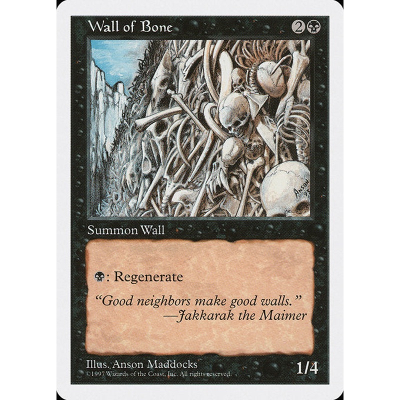 5ED: Wall of Bone