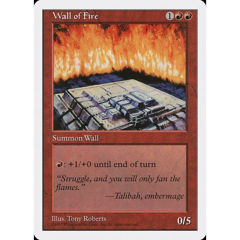 5ED: Wall of Fire