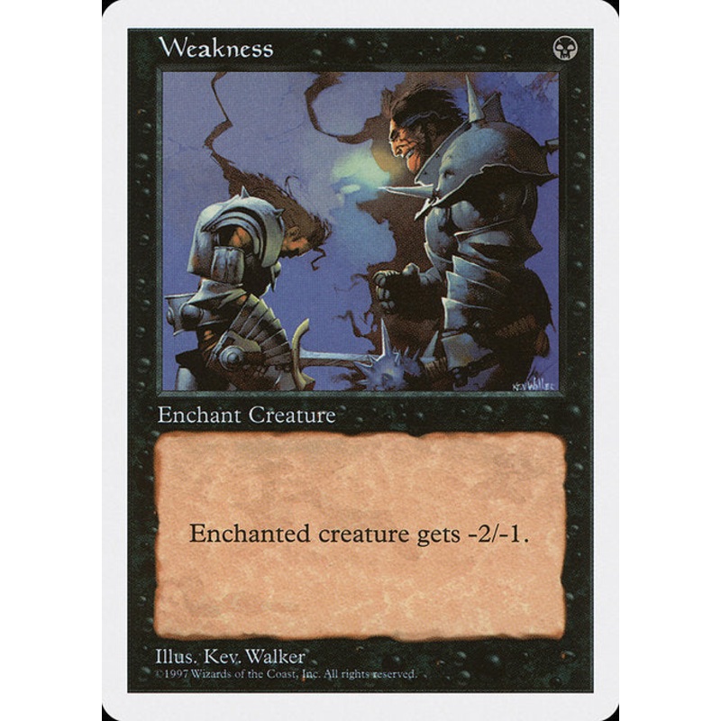5ED: Weakness