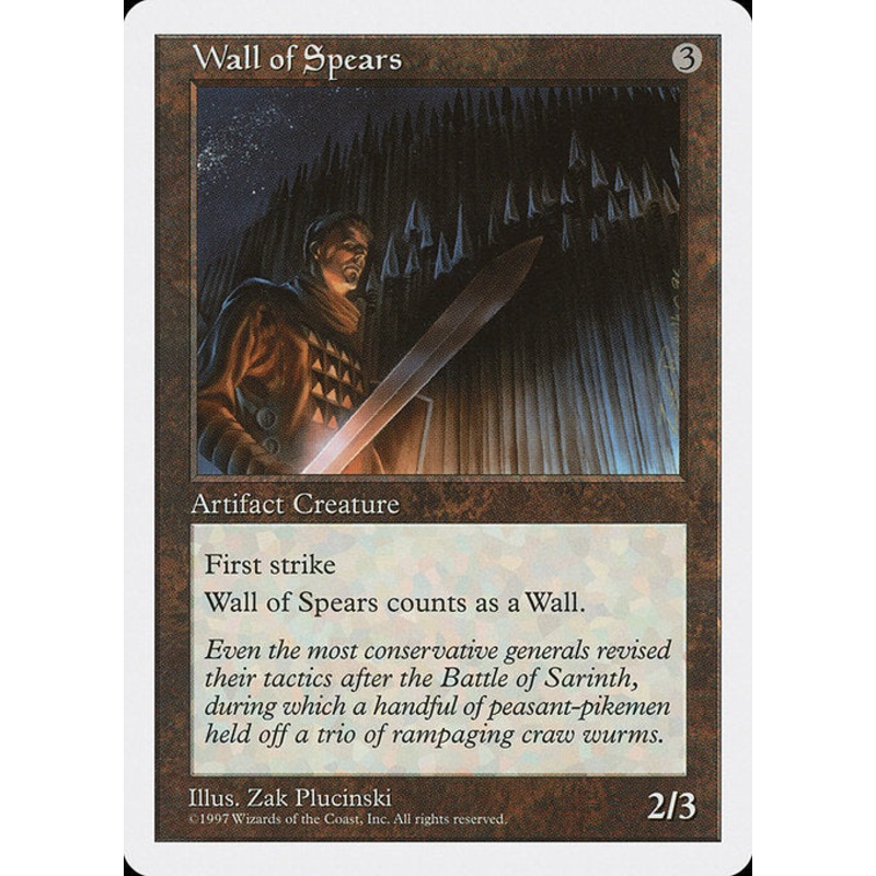 5ED: Wall of Spears
