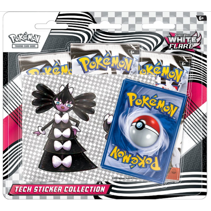 Scarlet & Violet 10.5: White Flare 3-Pack Tech Blister
