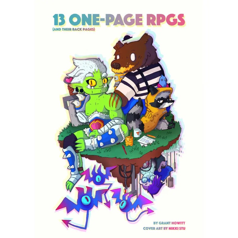 One Year of One-Page RPGs: Volume 1