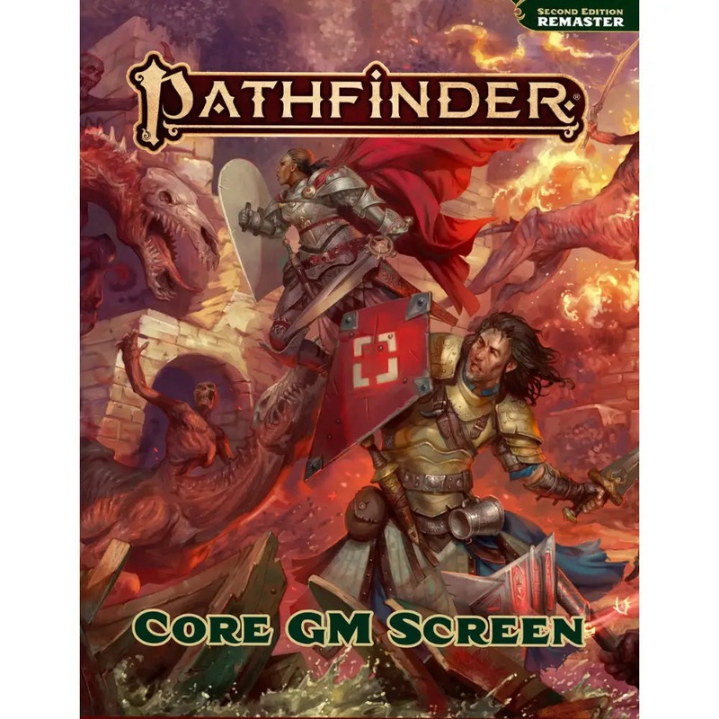 Pathfinder RPG 2E Remastered: Core GM Screen