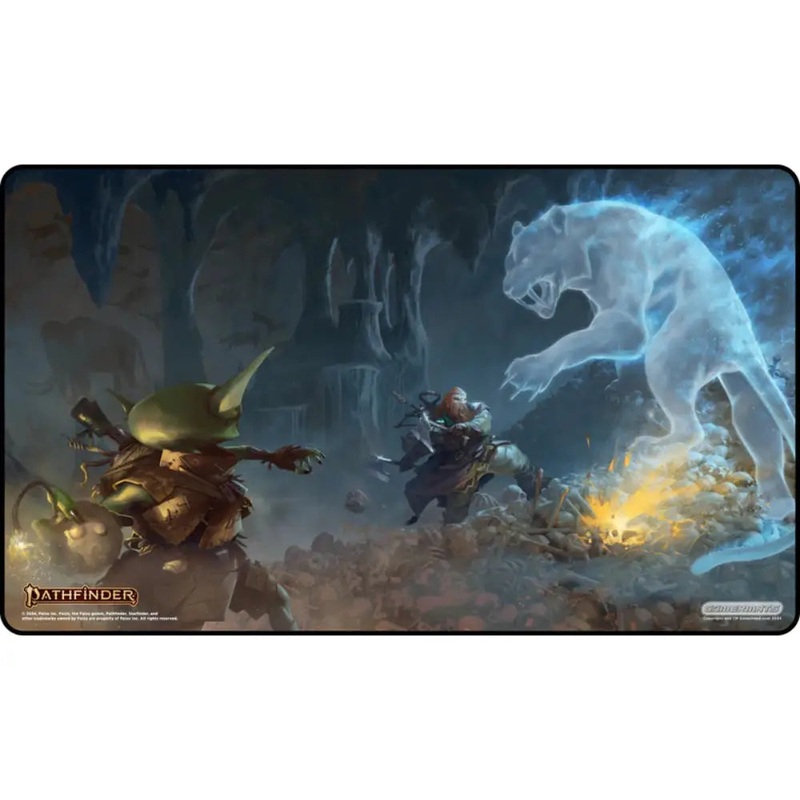 Quest for the Frozen Flame Playmat