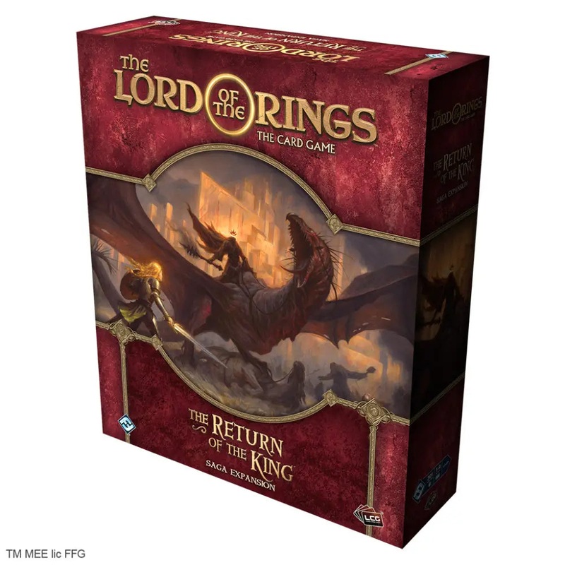 The Lord of the Rings LCG Return of the King Saga Expansion