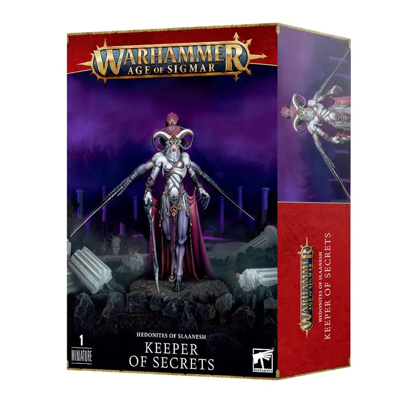 Warhammer Age of Sigmar Hedonites of Slaanesh: Keeper of Secrets