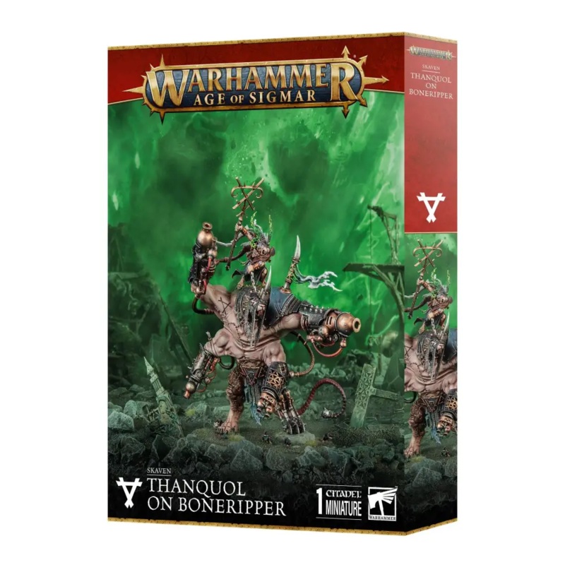 Warhammer Age of Sigmar Skaven: Thanquol on Boneripper
