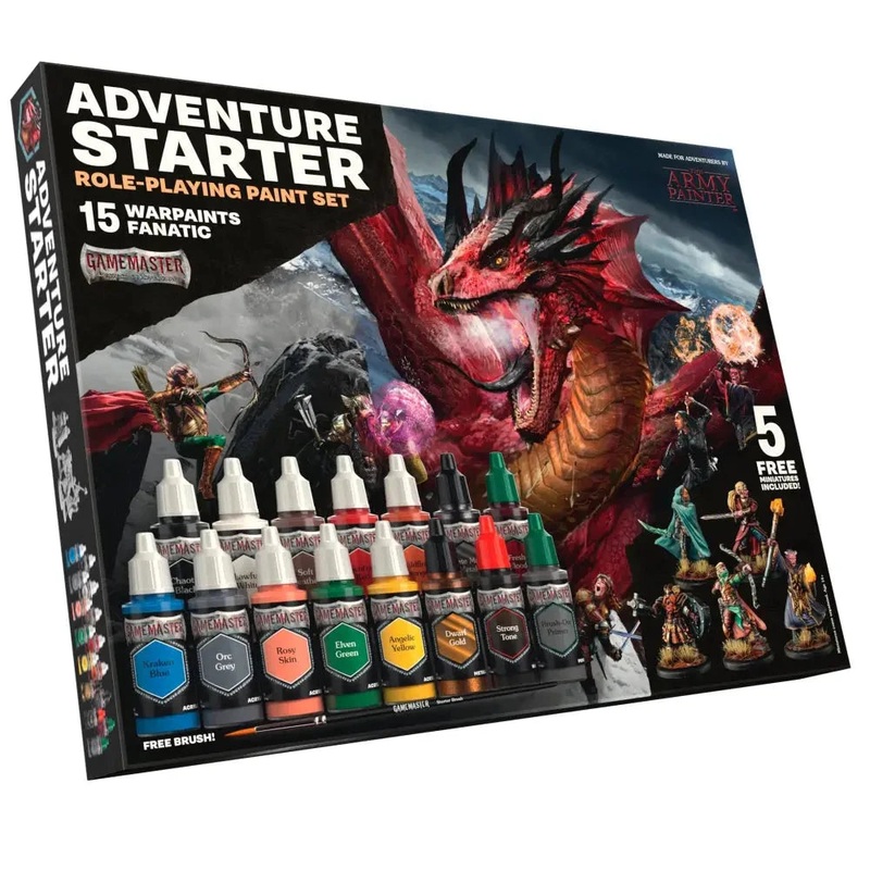 Army Painter GameMaster: Adventure Starter Role-Playing Paint Set