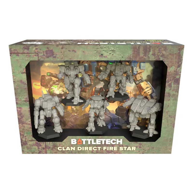BattleTech Miniature Force Pack - Clan Direct Fire Star