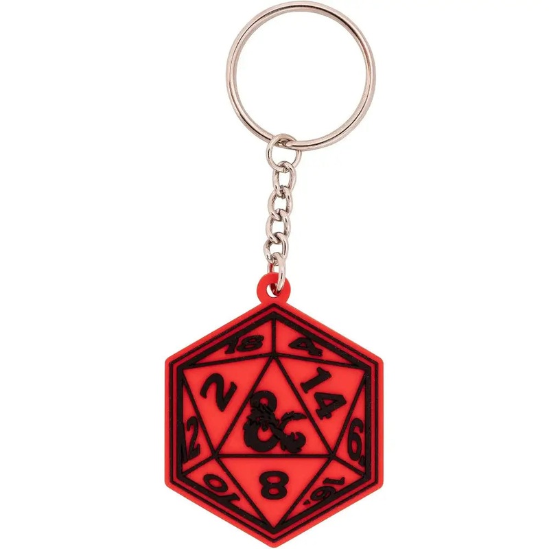 Dungeons and Dragons D20 Keychain