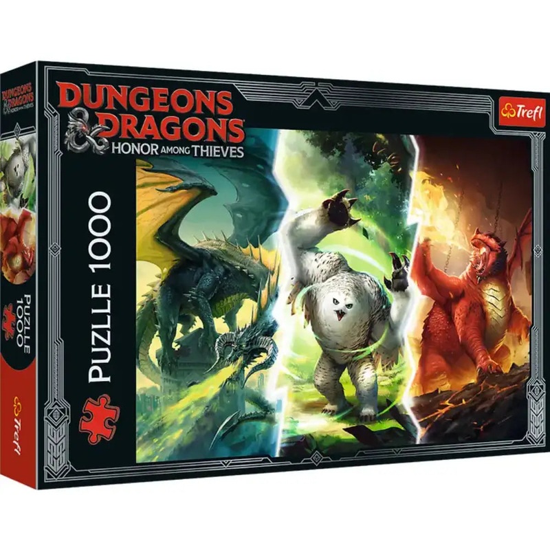 Dungeons and Dragons Legendary Monsters of Faerun Puzzle