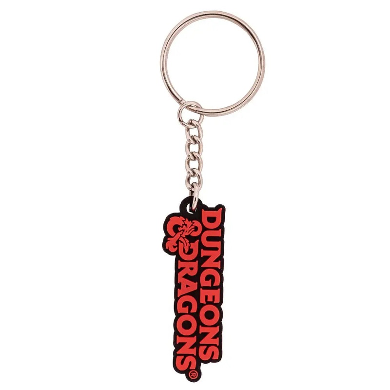 Dungeons and Dragons Logo Keychain