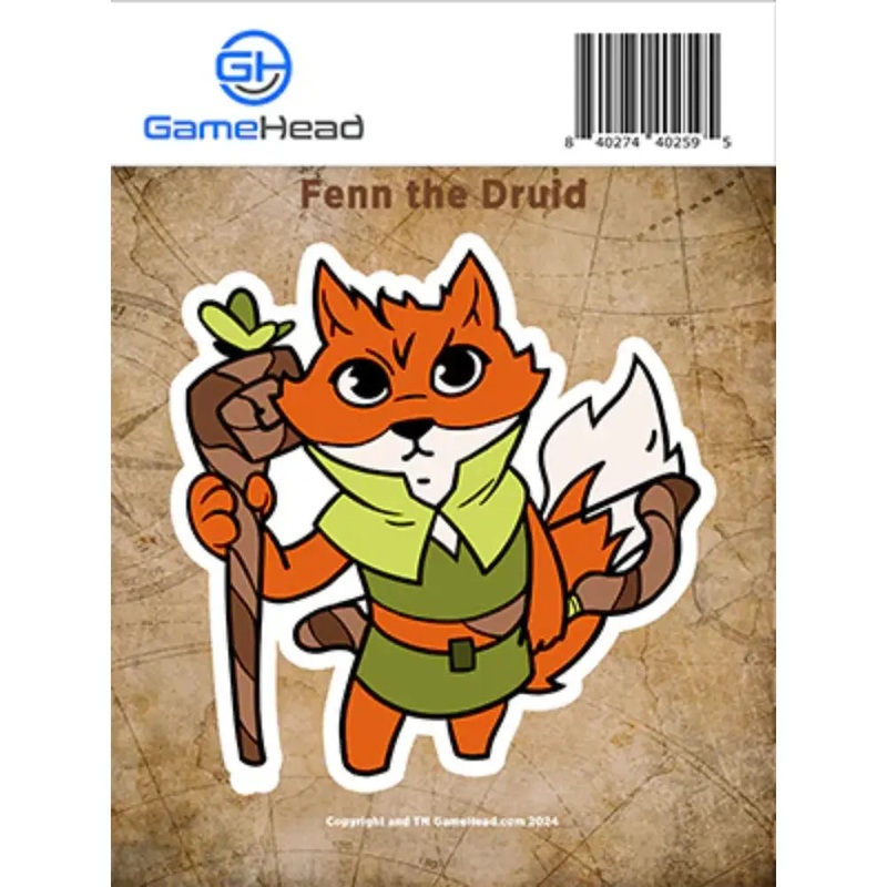 Fenn the Druid Sticker