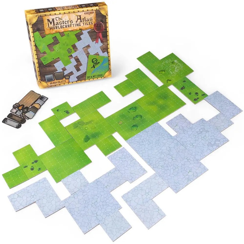 Master's Atlas Worldcrafting Tiles: Grass and Stone