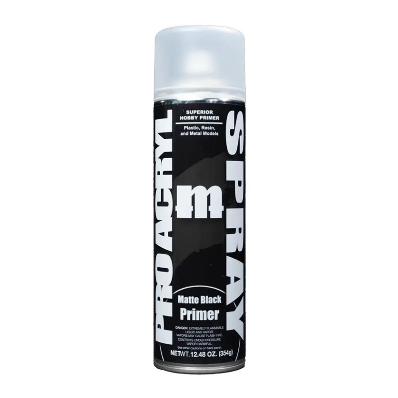 Monument PRO Acryl Spray Primer Matte Black (500mL)