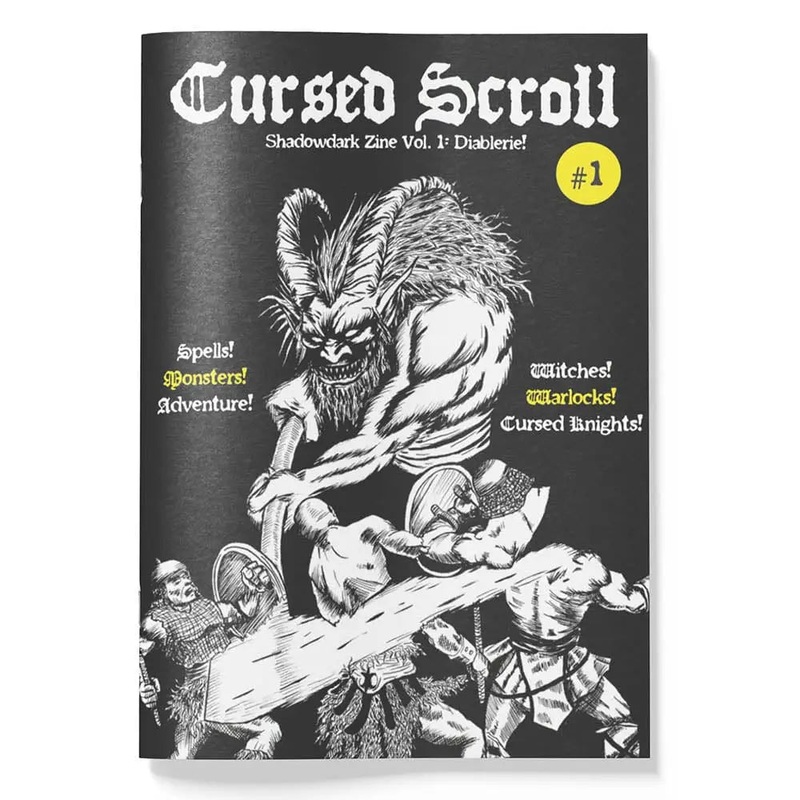 Shadowdark RPG Cursed Scroll Zine 1 Diablerie!