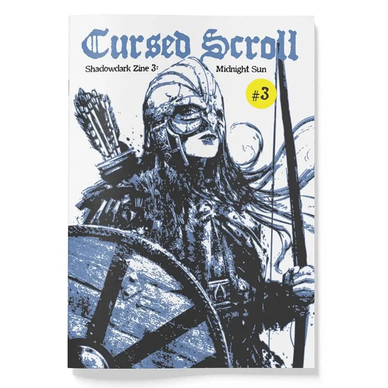 Shadowdark RPG Cursed Scroll Zine 3 Midnight Sun