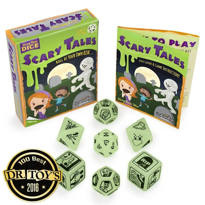 Story Time Dice, Create Your Own Adventure Storytelling Game: Scary Tales