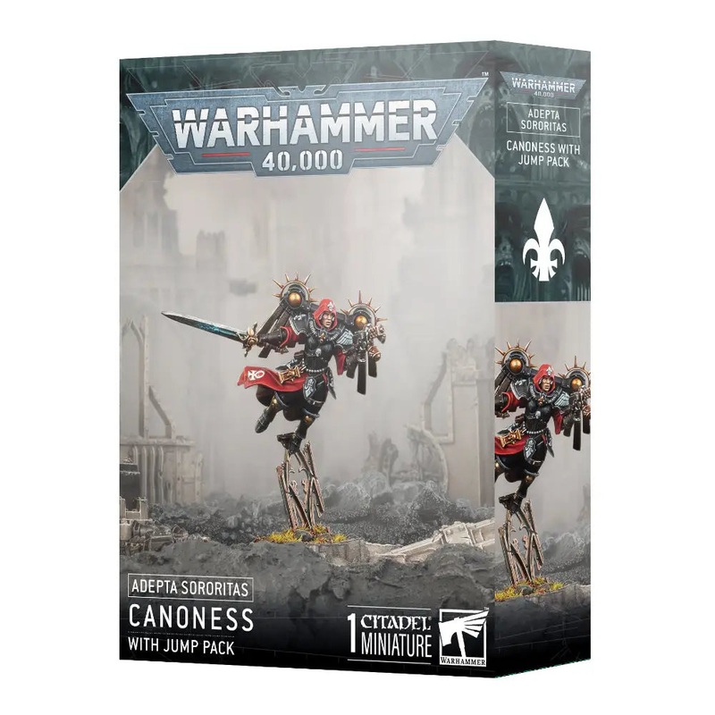 Warhammer 40,000 Adepta Sororitas: Canoness with Jump Pack