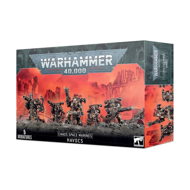 Warhammer 40,000 Chaos Space Marines: Havocs