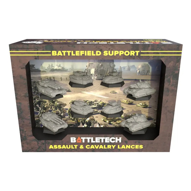 BattleTech Miniature Force Pack - Battlefield Support Assault and Cavalry Lances