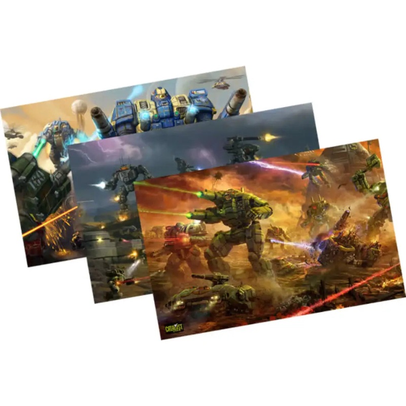 BattleTech Supersize Poster Set (3)