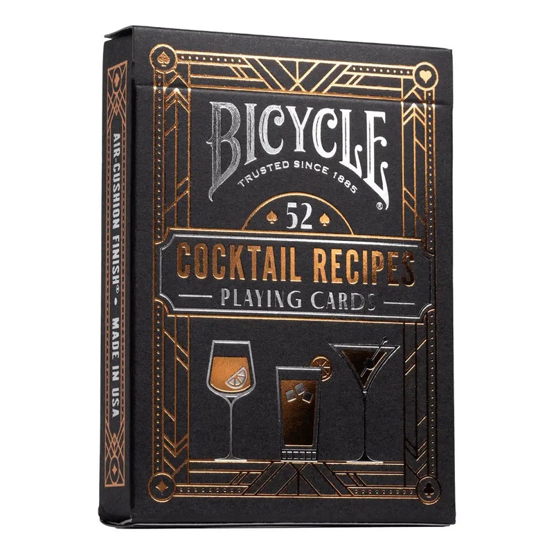 Bicycle Cocktail Recipe Playing Cards