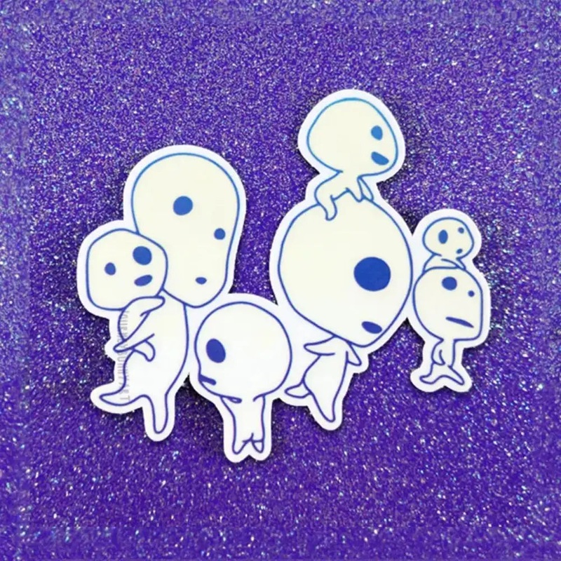 Creepy Tree Spirits Sticker