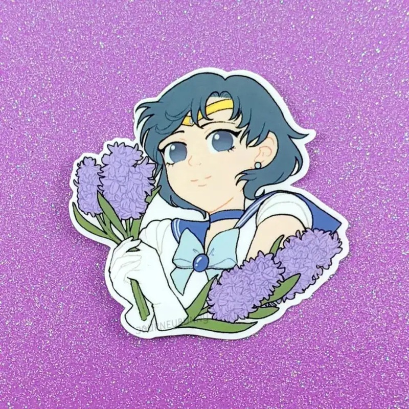 Magical Girl Mercury Sticker