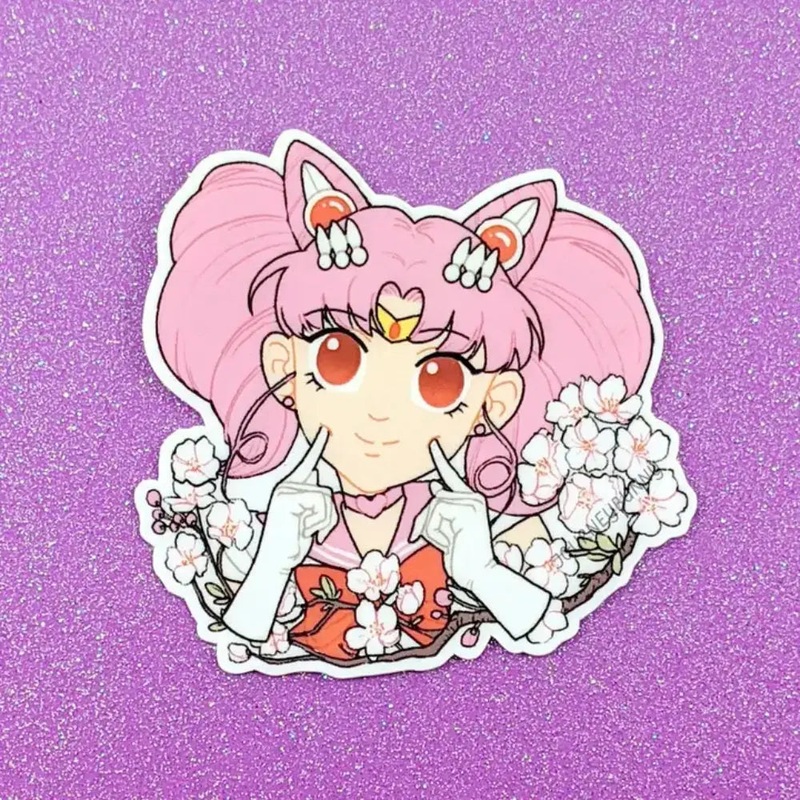 Magical Girl Mini Moon Sticker