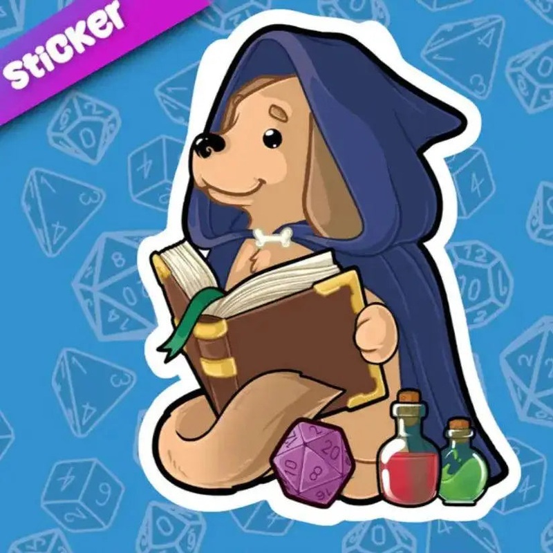 MKC Game Master Dog Sticker