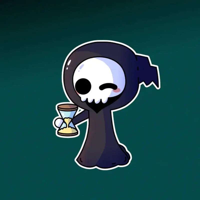 MKC Lil Grimm Out of Time Sticker