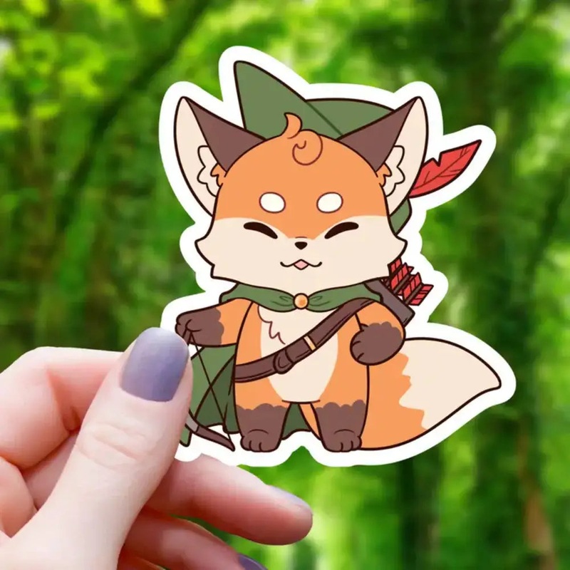 Ranger Fox Sticker