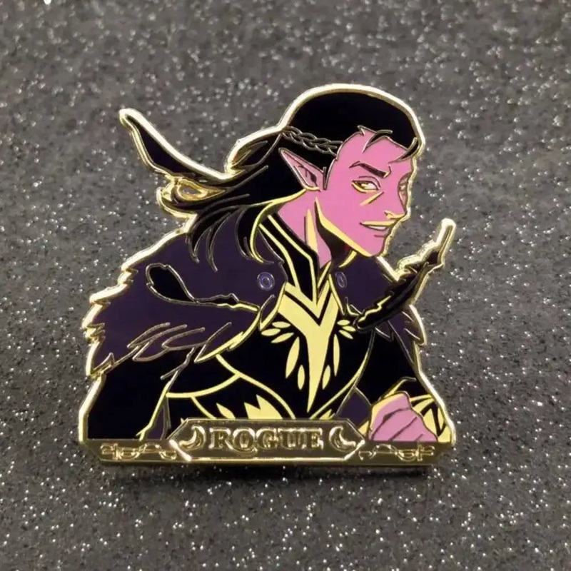 Rogue Hard Enamel Pin