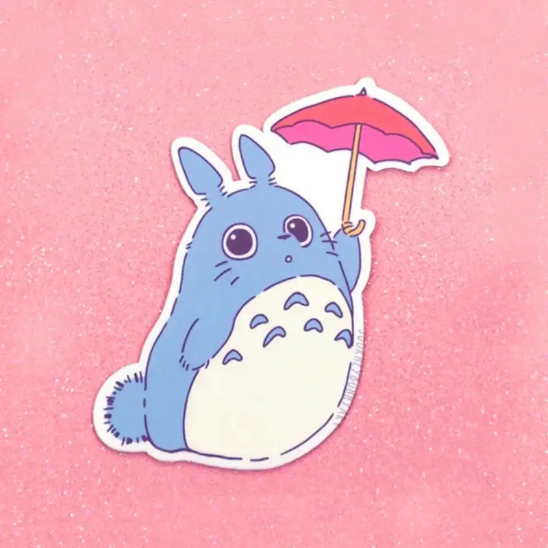 Sleepy Fluff Monster Sticker