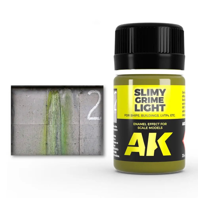 AK Interactive Slimy Grime Light Enamel Paint (35ml)