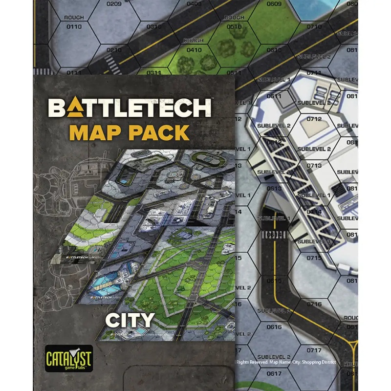 BattleTech: Map Pack - City