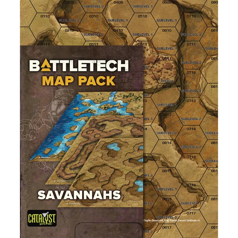 BattleTech Map Pack - Savannah