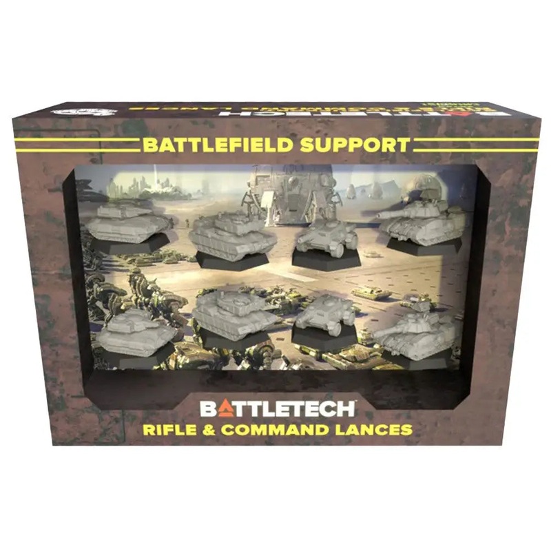BattleTech Miniature Force Pack - Battlefield Support Rifle and Command Lances