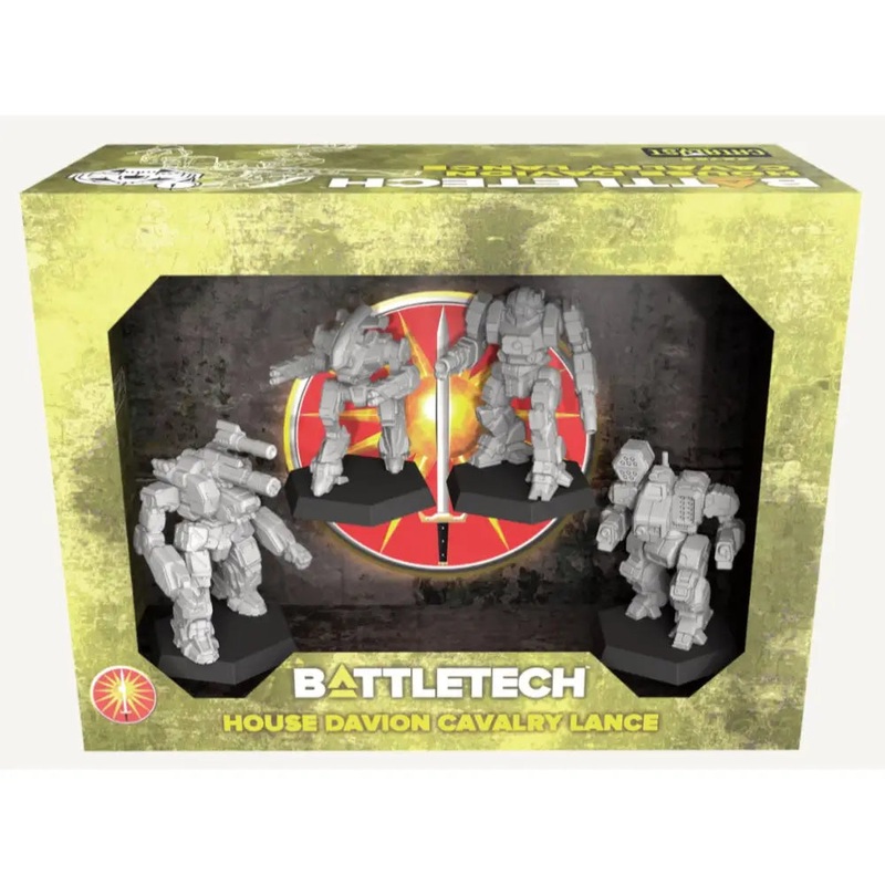 BattleTech Miniature Force Pack - House Davion Cavalry Lance