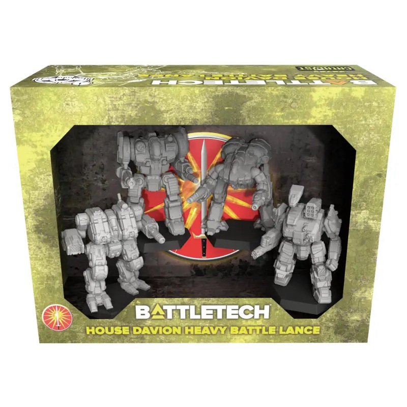BattleTech Miniature Force Pack - House Davion Heavy Battle Lance