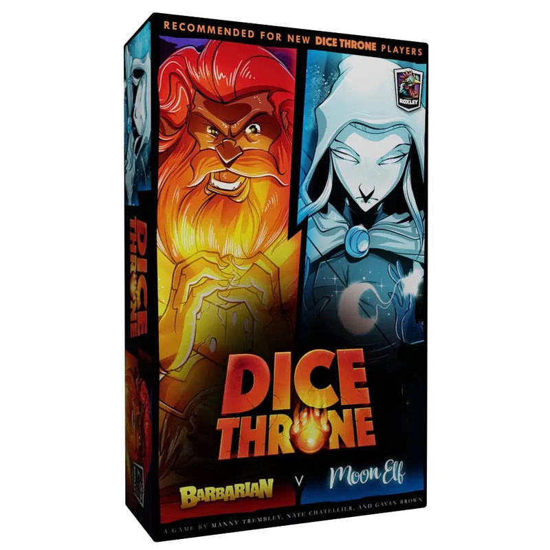 Dice Throne: Barbarian vs Moon Elf