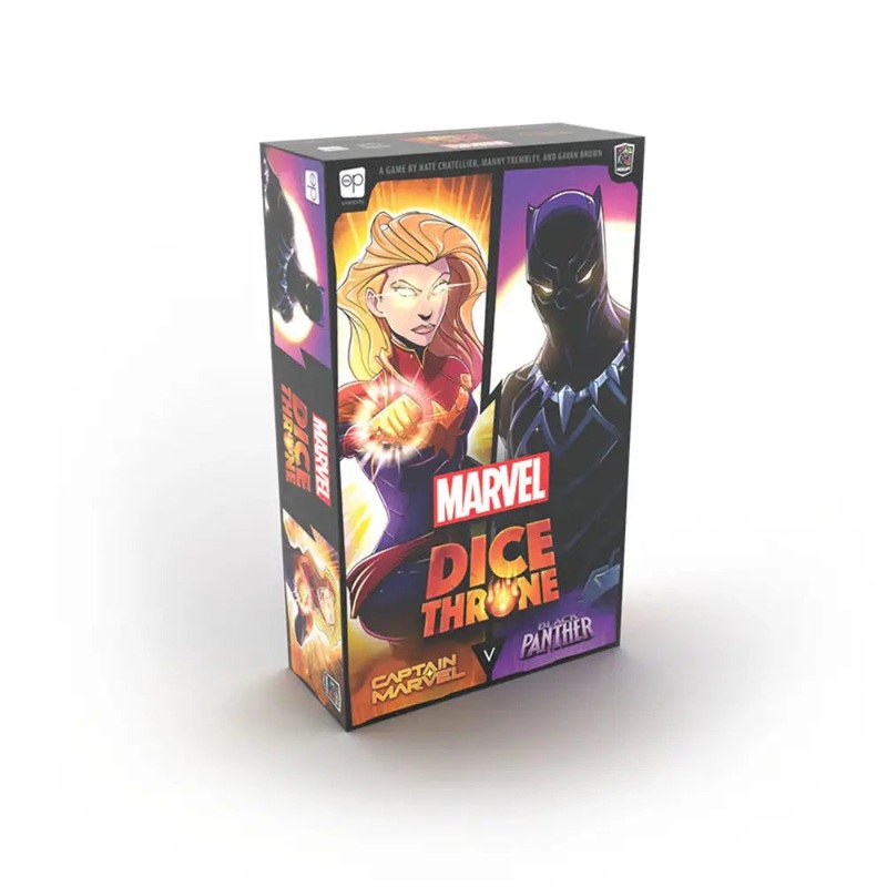 Dice Throne: Marvel 2-Hero Box (Captain Marvel, Black Panther)