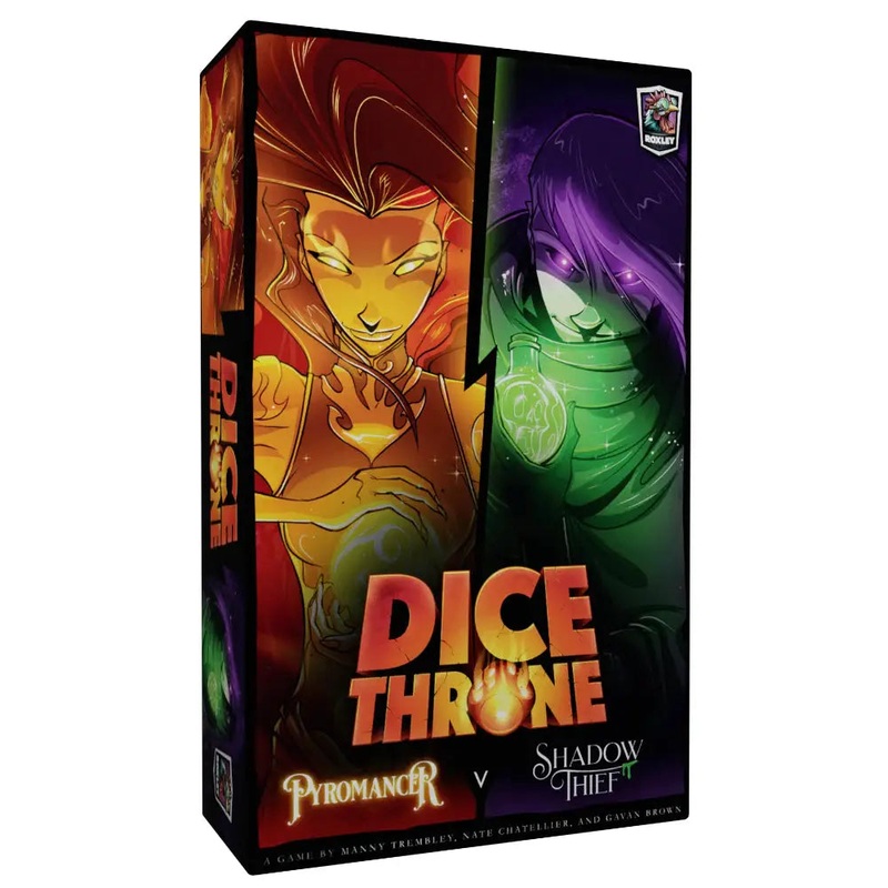Dice Throne: Pyromancer vs Shadow Thief
